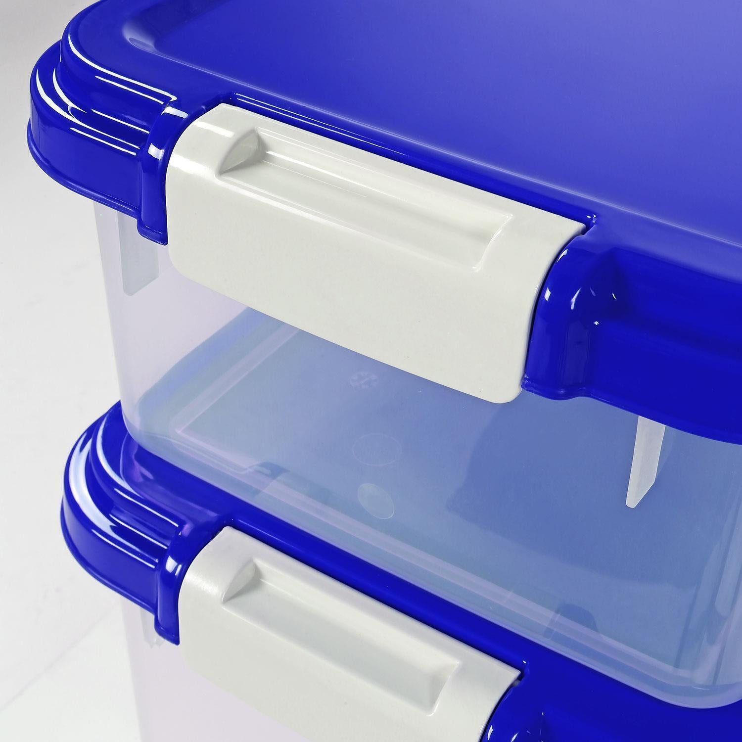 3 Piece Airtight Pet Food Storage Containers Plastic Animals Pets Dog Cat Birds